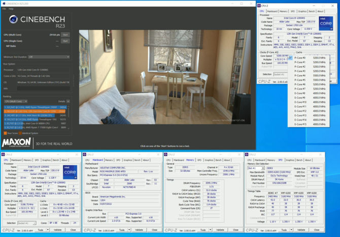 Intel Core i9-12900KS wyprzedza AMD Ryzen 9 5950X w nowych testach wydajności, m.in. w programie Cinebench [5]