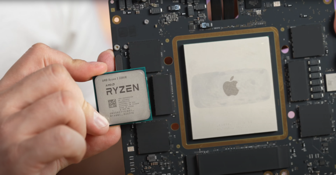Apple M1 Ultra este de aproximativ trei ori mai mare decât un procesor AMD Ryzen.  Ce mai dezvăluie testele noului procesor Mac Studio? [1]
