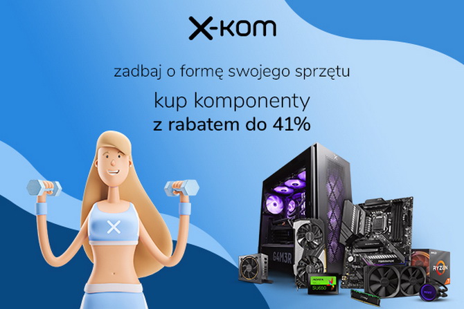 Tańsze dyski SSD, procesory, karty graficzne, zasilacze i pamięci RAM. Tańsze fotele gamingowe i produkty smarthome w x-kom [nc1]