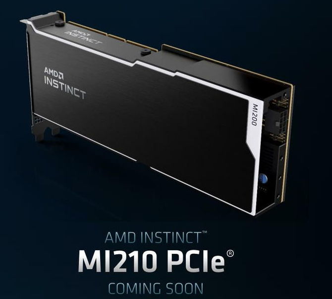 AMD Instinct MI210 - nowy akcelerator na architekturze CDNA 2 dla rynku HPC oraz AI. Na pokładzie 64 GB HBM2e [2]
