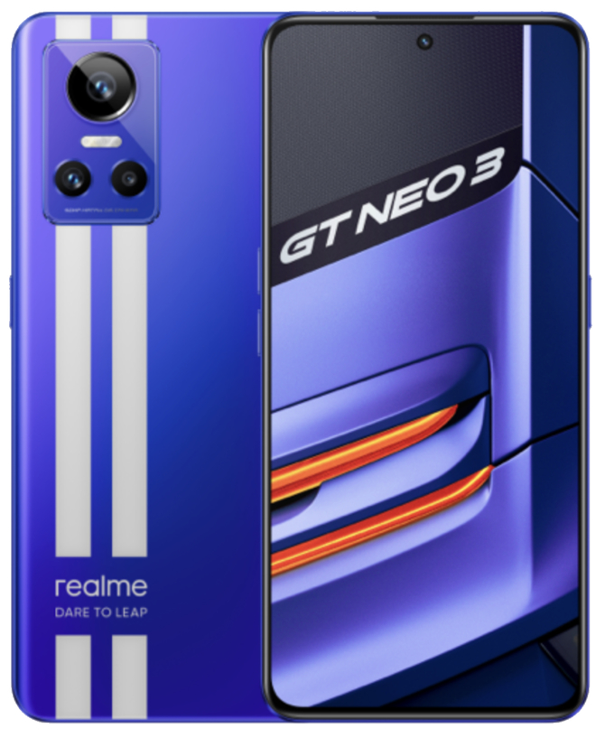 Premiera realme GT Neo 3: akumulator o pojemności 4500 mAh naładujesz do połowy w zaledwie 5 minut [5]