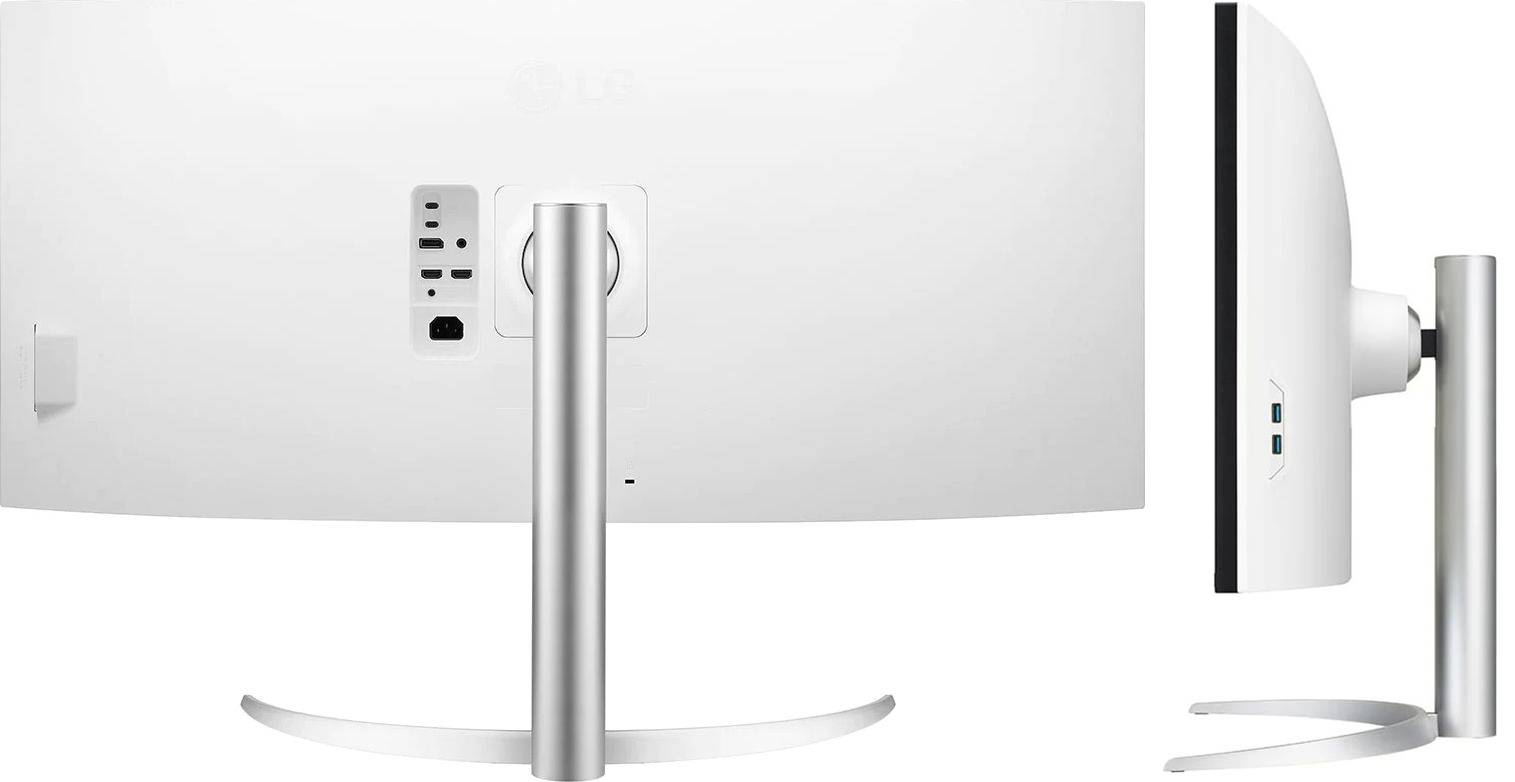 LG 40WP95C-W – 40-calowy, zakrzywiony, ultrapanoramiczny