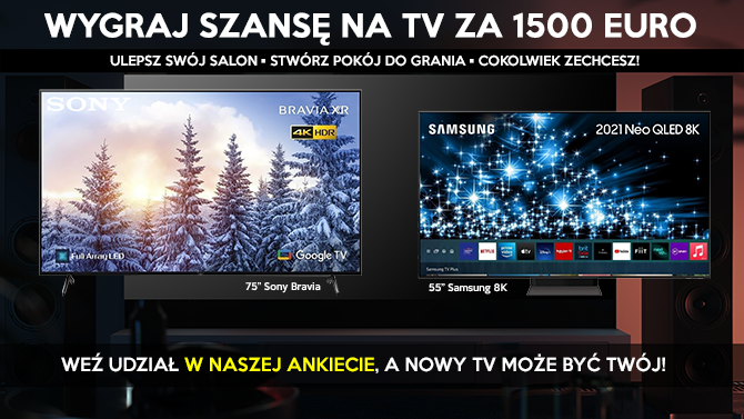 Ankieta EHCA 2022 dotycząca sprzętu i trendów w technologii. Do wygrania wysokiej klasy telewizor o wartości 1500 euro [nc1]