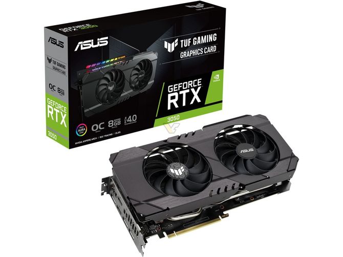 ASUS GeForce RTX 3050 TUF Gaming - nowe karty graficzne z niemal 3-slotowym chłodzeniem i dwoma wentylatorami [1]