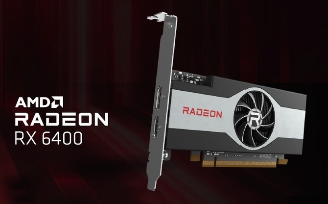 Sapphire Radeon RX 6400 PULSE - tak prezentuje się energooszczędna karta graficzna RDNA 2 w formacie low-profile [1]
