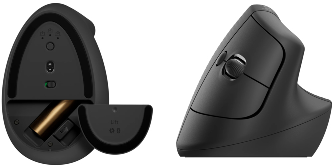 Logitech Lift – pionowa, ergonomiczna i bezprzewodowa mysz dla osób o średnich i małych dłoniach [3]