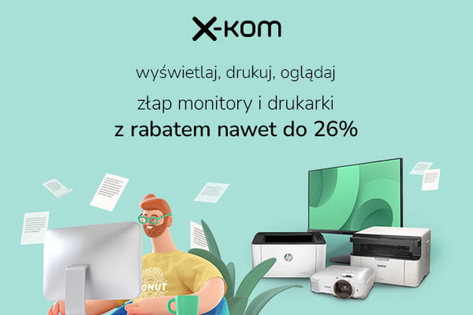 W sklepach x-kom tańsze procesory, karty graficzne, płyty główne i dyski SSD. Jest też promocja na peryferia i monitory [nc1]