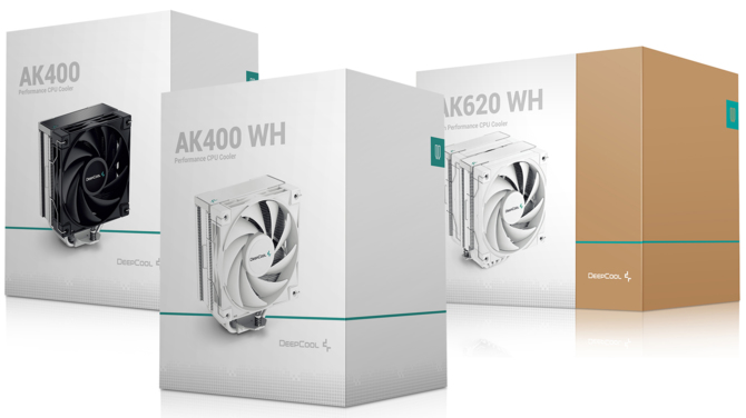 Deepcool AK400 i Deepcool AK620 WH – premiera nowych wieżowych systemów chłodzenia dla procesorów [1]