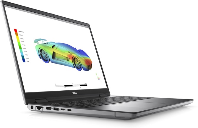 Dell Precision 7770 oraz Precision 7670 - mobilne stacje robocze z procesorami Intel Alder Lake-HX oraz modułami RAM DDR5 CAMM [8]