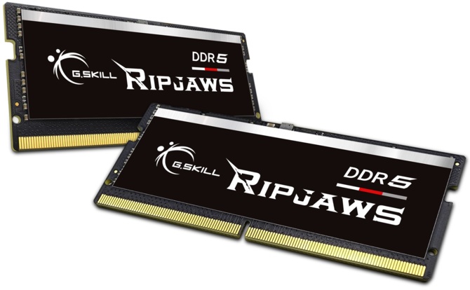 G.SKILL Ripjaws DDR5 SO-DIMM - pojemne zestawy pamięci RAM dla notebooków oraz niewielkich zestawów komputerowych [2]