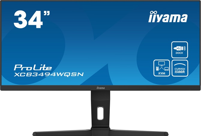 iiyama ProLite XUB3293UHSN-B1 oraz XCB3494WQSN-B1 - nowe monitory z przełącznikiem KVM i stacją dokującą USB-C [1]
