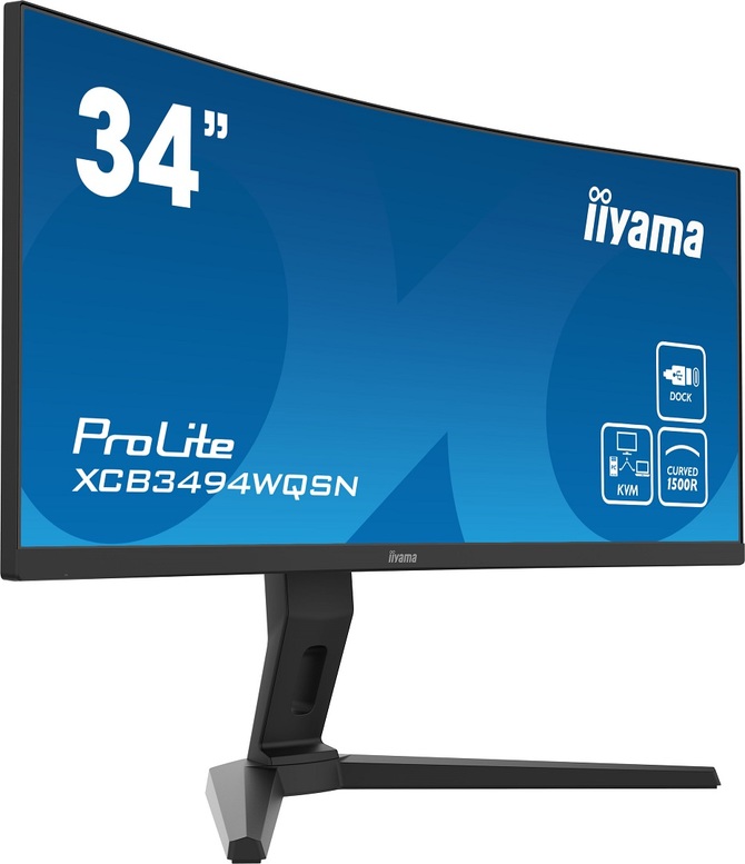 iiyama ProLite XUB3293UHSN-B1 oraz XCB3494WQSN-B1 - nowe monitory z przełącznikiem KVM i stacją dokującą USB-C [2]