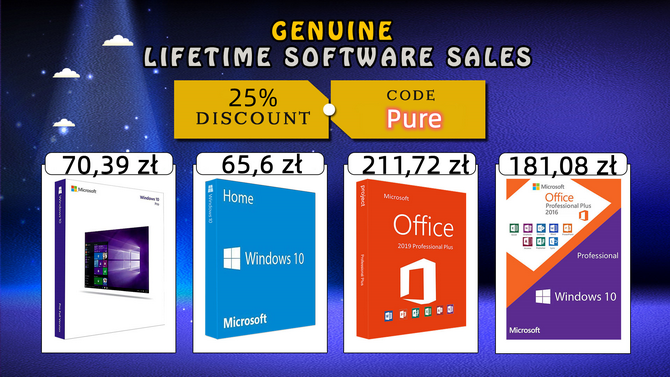 Majowa wyprzedaż - dożywotnie licencje na system Microsoft Windows 10 za jedyne 70 zł, a Office tylko za 120 zł [2]