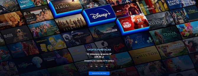 Disney+ rusza z przedpremierową akcją promocyjną - przez miesiąc czasu roczny abonament kupimy w dużo niższej cenie [nc1]