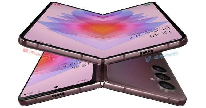 Samsung Galaxy Fold4 na pierwszych renderach. Koreańczycy po raz kolejny posłużyli się funkcją Copy-Paste [5]