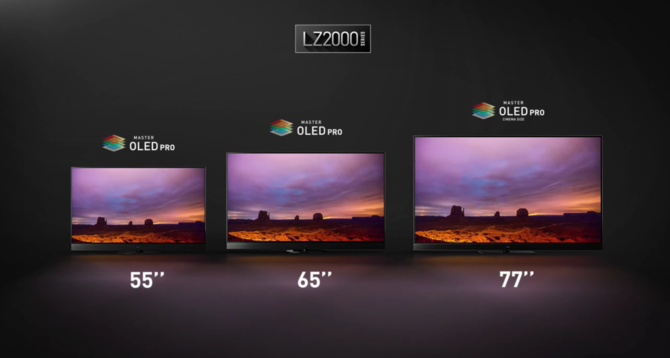 Panasonic LZ2000, LZ1500, LZ1000 oraz LZ980 - japońska firma prezentuje szereg najnowszych telewizorów 4K OLED [4]