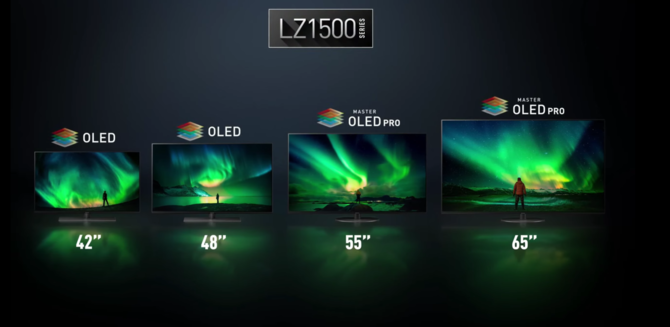 Panasonic LZ2000, LZ1500, LZ1000 oraz LZ980 - japońska firma prezentuje szereg najnowszych telewizorów 4K OLED [5]