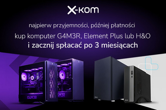 W sklepie x-kom tańsze karty graficzne, dyski SSD, laptopy i peryferia gamingowe. Zniżki na sprzęt ASUS i Fractal [nc1]