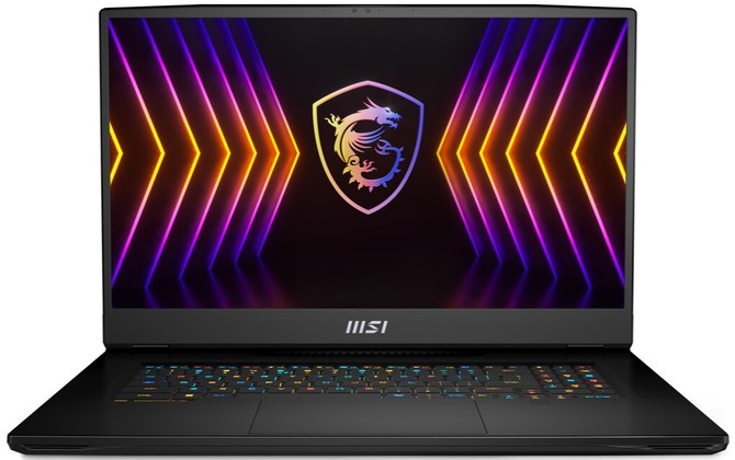 MSI Titan GT77 oraz Raider GE67 i Raider GE77 - specyfikacja topowych notebooków do gier z Intel Alder Lake-HX [1]