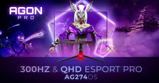 AGON PRO AG274QS – esportowy monitor IPS o rozdzielczości 1440p i odświeżaniu 300 Hz [1]