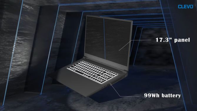 Clevo X270 - popularny producent kadłubków zapowiada laptopa do gier z Intel Alder Lake oraz Intel ARC A770M [5]