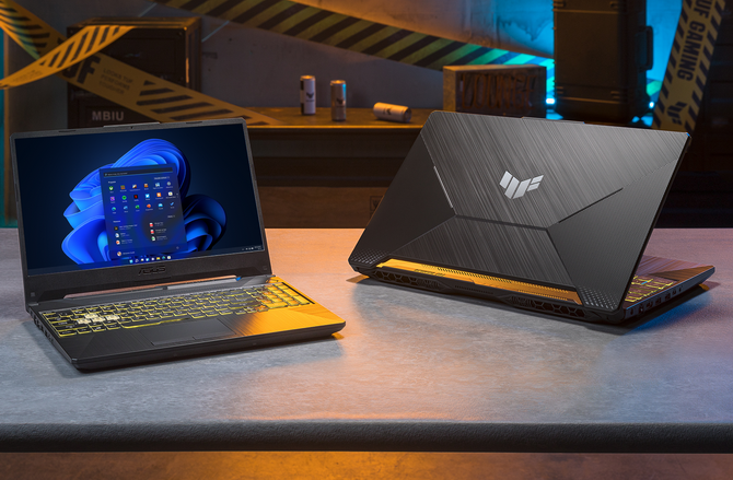 Laptopy ASUS TUF Dash F15 i ASUS TUF Gaming F15 - Pięknie wykonany sprzęt dla graczy. Teraz w obniżonych cenach [nc1]