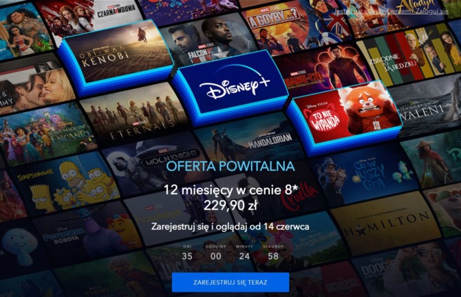 Disney+ już za kilka dni zadebiutuje w Polsce - znamy szczegółowe plany firmy dotyczące nadchodzącej premiery usługi VOD [2]
