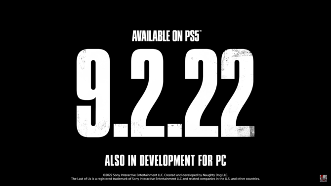 The Last of Us: Part I oficjalnie zaprezentowany. Gra zmierza na konsolę Sony PlayStation 5 oraz komputery PC [9]