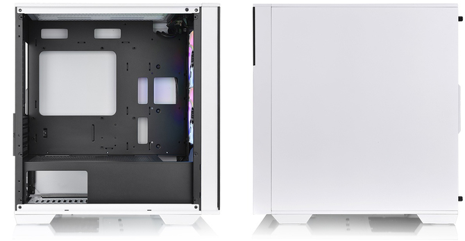 Thermaltake Divider 170 TG ARGB Micro - obudowa mini tower o ciekawym, nieprzekombinowanym designie [3]