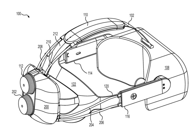  Patent Valve daje nadzieje na nowe gogle VR – rysunki techniczne zapowiadają m.in. wygodniejszy pasek [3]