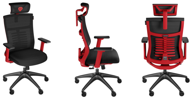 Genesis Astat 200 i Astat 700 - ergonomiczne, gamingowe fotele z przewiewnymi oparciami i podłokietnikami 3D [2]