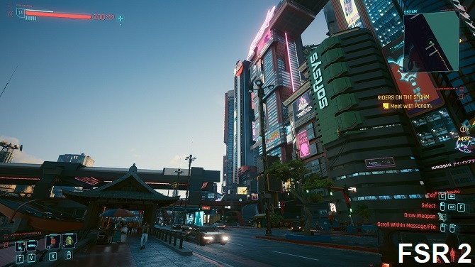 Cyberpunk 2077 otrzymał modyfikację zmieniającą biblioteki .DLL z techniki NVIDIA DLSS na konkurencyjny AMD FSR 2.0 [nc2]