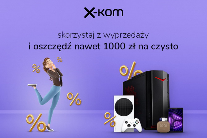 Promocje w sklepie x-kom - Tańsze karty graficzne, procesory, dyski SSD i płyty główne. Smart home też w niższej cenie [nc1]