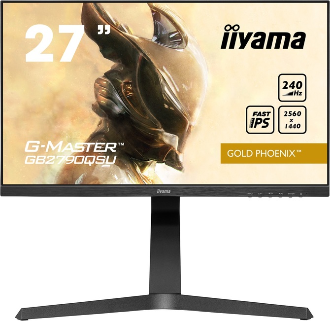 iiyama G-Master GB2790QSU-B1 Gold Phoenix - monitor WQHD dla graczy, z odświeżaniem 240 Hz oraz obsługą HDR [1]