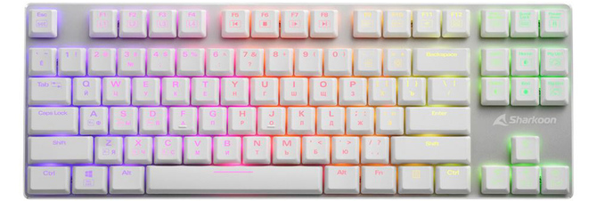 Sharkoon PureWriter RGB – lubiana niskoprofilowa klawiatura mechaniczna w nowej wersji kolorystycznej. Co z TKL? [3]