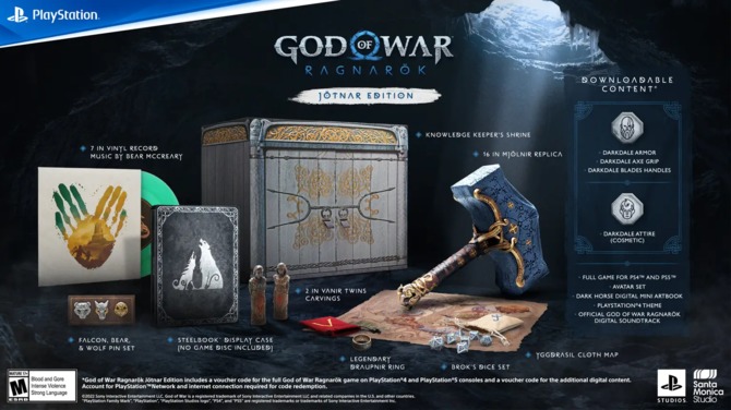 God of War Ragnarok oficjalnie zadebiutuje w listopadzie. Nowy trailer, start pre-orderów oraz prezentacja edycji kolekcjonerskiej [7]