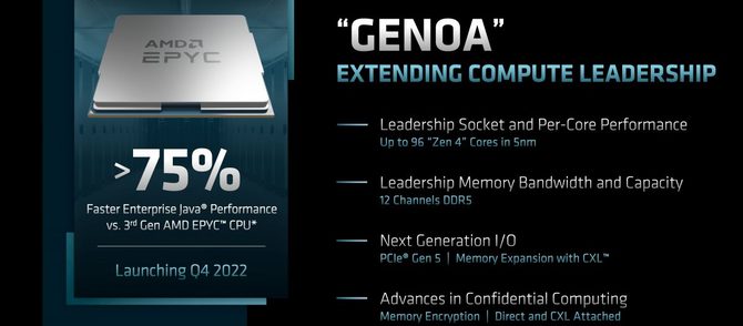 AMD EPYC 9000 - poznaliśmy pełną listę procesorów z nowej serii. Na pokładzie znajdzie się do 96 rdzeni [2]