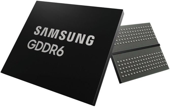 Samsung ogłasza produkcję pamięci GDDR6 o przepustowości sięgającej 24 Gbps. VRAM dla nowych kart graficznych [2]