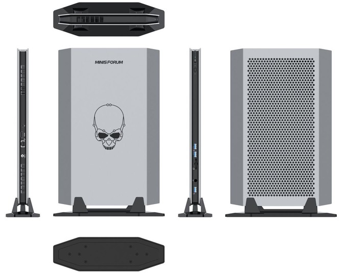 Minisforum NUC X15 Mini PC - gotowy zestaw komputerowy bazujący na projekcie... notebooka Intel X15 Laptop Kit [2]