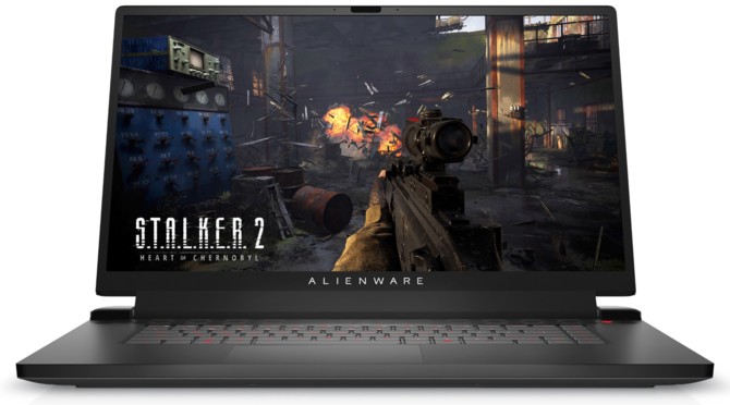 Dell Alienware m17 R5 to pierwszy laptop do gier, w którym otrzymujemy ekran o odświeżaniu 480 Hz z NVIDIA G-SYNC [1]