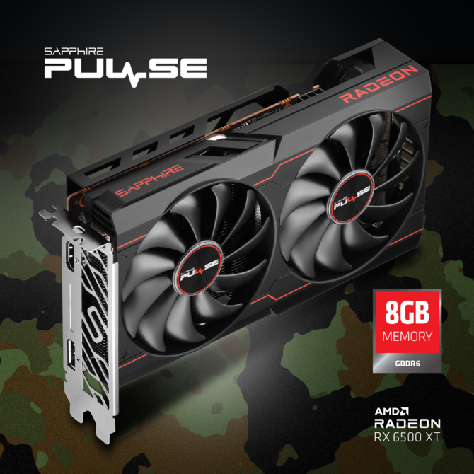 Sapphire Radeon RX 6500 XT Pulse - karta graficzna otrzymała nową wersję. Pełny układ NAVI 24 oraz... 8 GB pamięci [2]