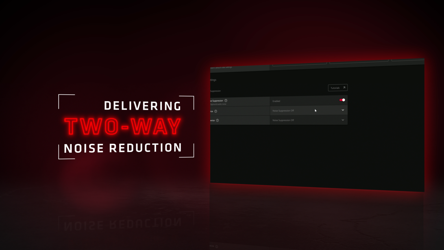 AMD Noise Suppression dost pne w ramach sterownik w graficznych