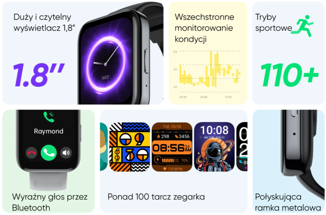 realme Watch 3 i Buds Air 3 Neo - smartwatch z głośnikiem i mikrofonem oraz słuchawki z Dolby Atmos już w sklepach [3]