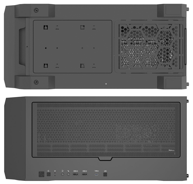 Zalman Z10 PLUS - przewiewna obudowa Mid-Tower z czterema wentylatorami ARGB i czterema filtrami kurzu [2]