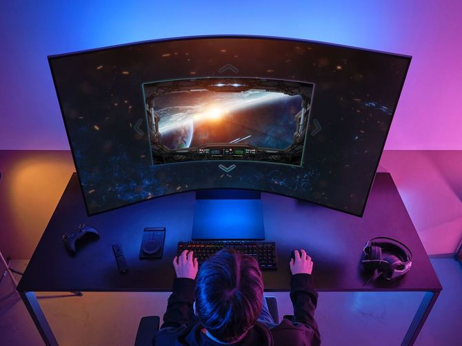 Samsung Odyssey Ark - poznaliśmy specyfikację oraz cenę 55-calowego, zakrzywionego monitora Quantum Mini LED do gier [5]