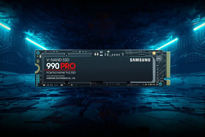 Samsung 990 PRO - koreański producent zaprezentował swój najszybszy nośnik SSD... oparty na magistrali PCIe 4.0 oraz NVMe 2.0 [2]