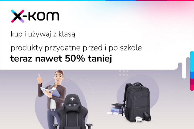 Promocja na dyski SSD, pamięci RAM i laptopy w sklepach x-kom. Taniej też procesory Intela i komputery gamingowe [nc1]