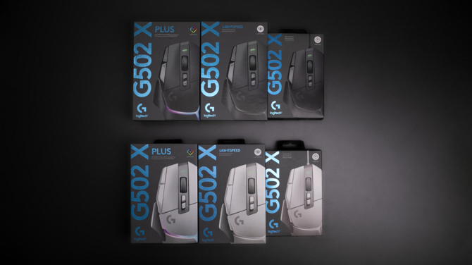 Logitech G502 X - popularna mysz dla graczy w ulepszonej formie. Do wyboru m.in. model ładowany bezprzewodowo [2]