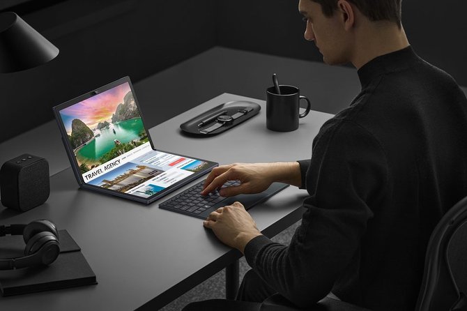 ASUS Zenbook 17 Fold OLED - poznaliśmy przybliżoną datę premiery oraz cenę składanego laptopa z Intel Alder Lake [7]