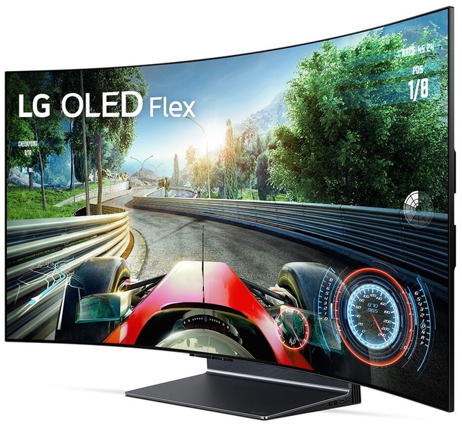 LG OLED Flex TV LX3 - telewizor i monitor w jednym. To 42-calowy TV 4K o odświeżaniu 120 Hz i z płynną regulacją zakrzywienia [3]